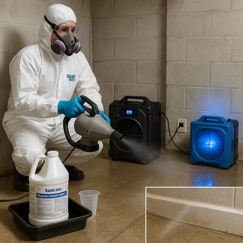 Sanitization and Odor Removal process in Arapaho, OK