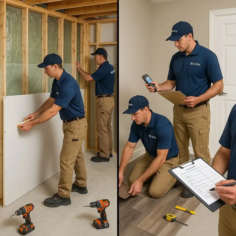 Repairs and Reconstruction process in Arapaho, OK